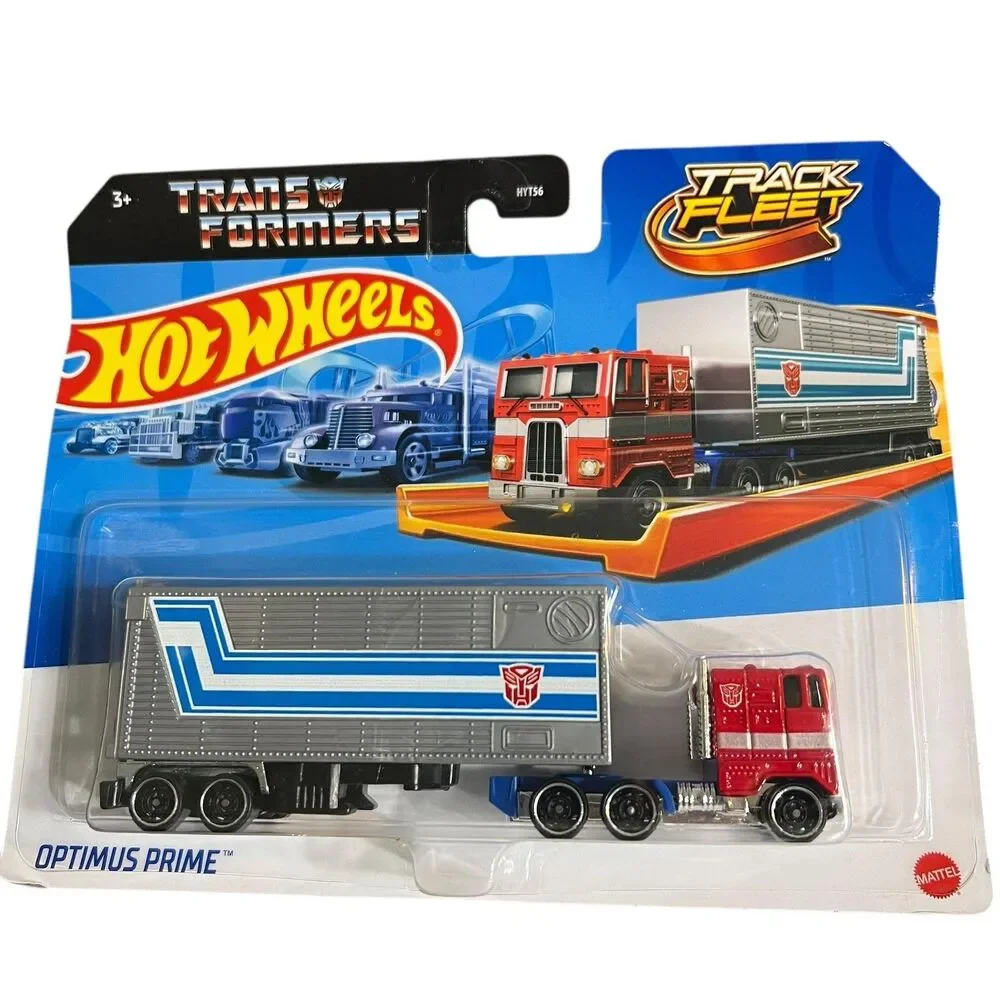 Hot Wheels Transformers Optimus Prime & 3 Cars Toy Lot 1:64 Diecast Multi Color